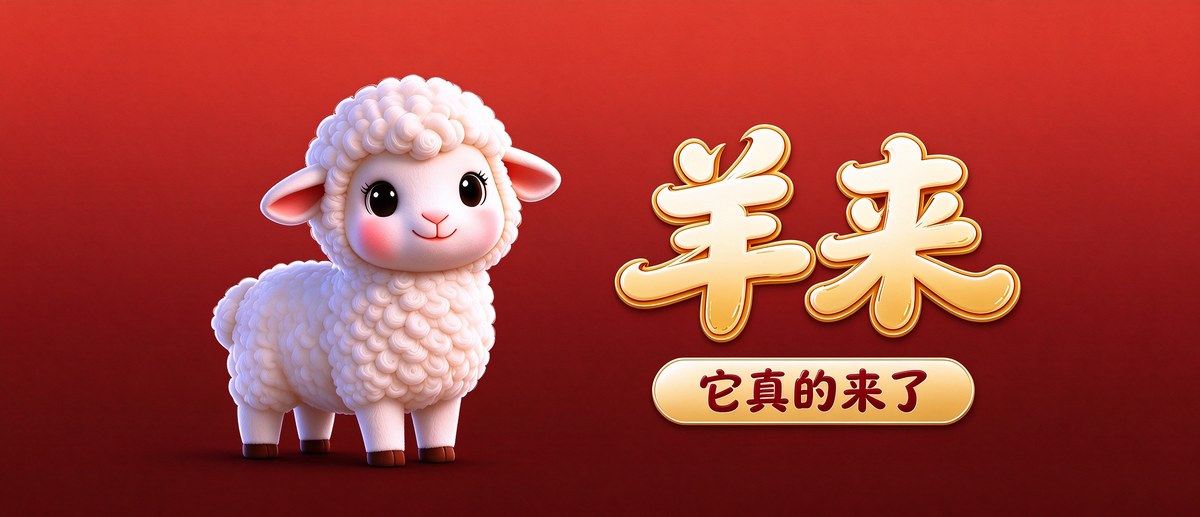 羊来 它真的来了